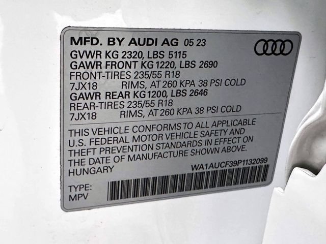 Certified 2023 Audi Q3 2.0T Premium w/ Convenience Package AWD/4WD image 37