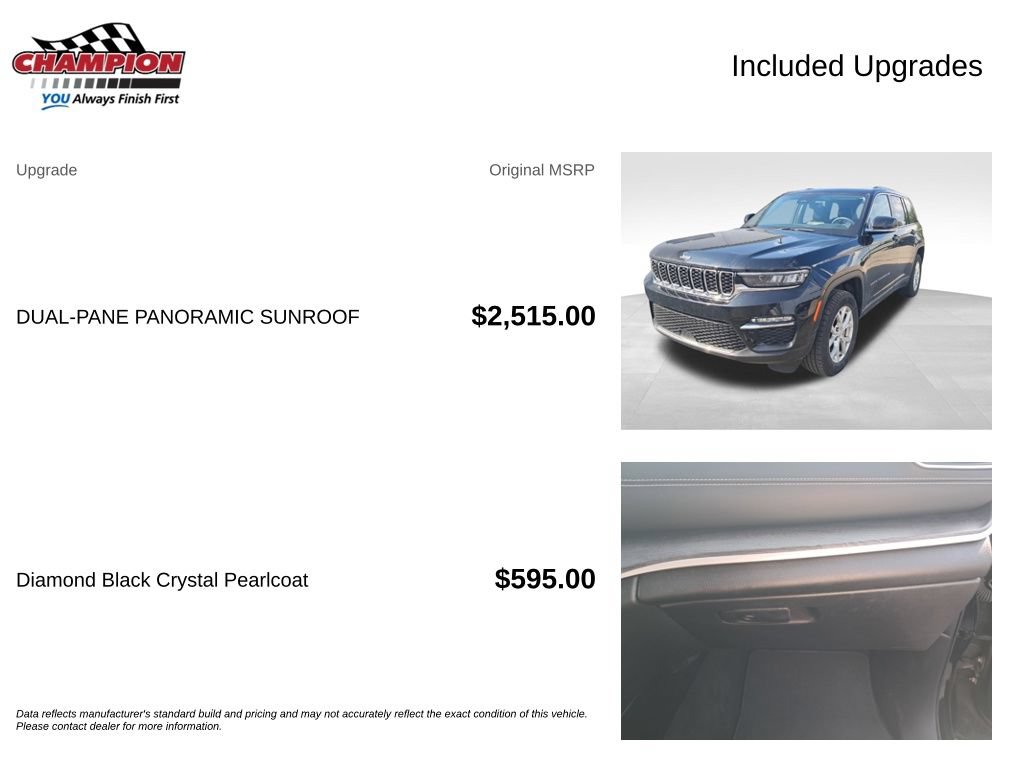 Used 2023 Jeep Grand Cherokee Limited AWD/4WD image 7