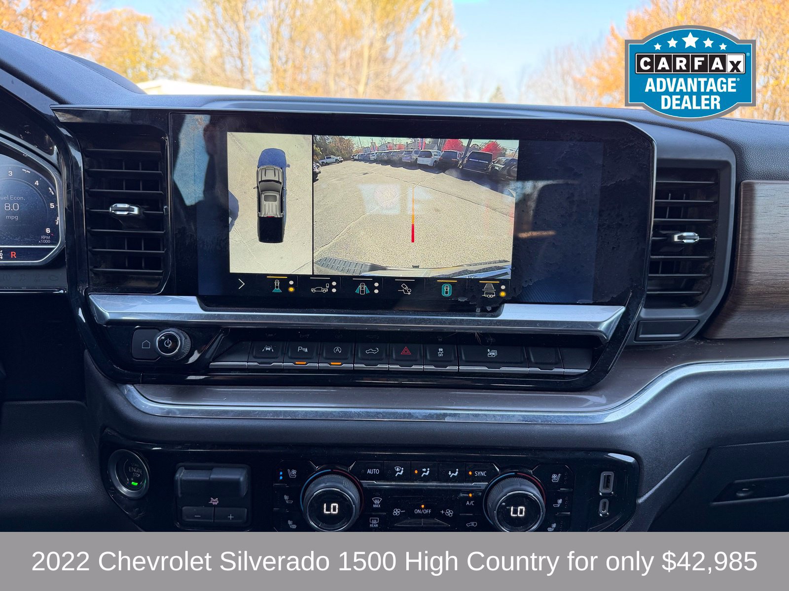 Used 2022 Chevrolet Silverado 1500 High Country w/ High Country Premium Package AWD/4WD image 13