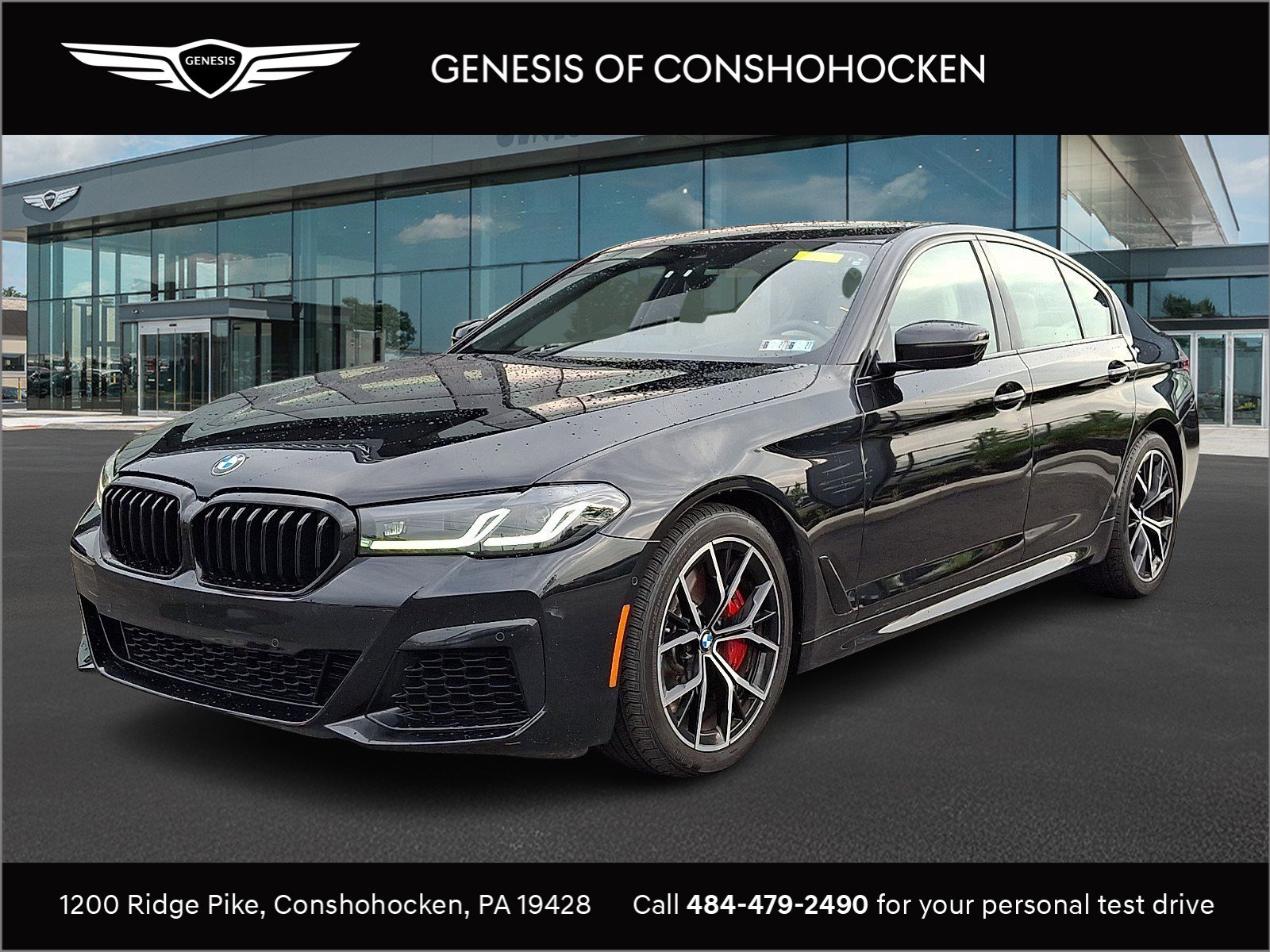 Used 2023 BMW 540i xDrive w/ M Sport Package AWD/4WD image 1