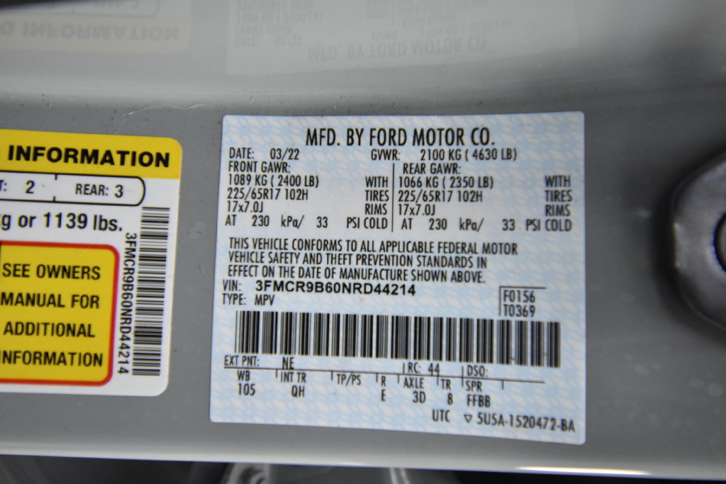Used 2022 Ford Bronco Sport Big Bend AWD/4WD image 22