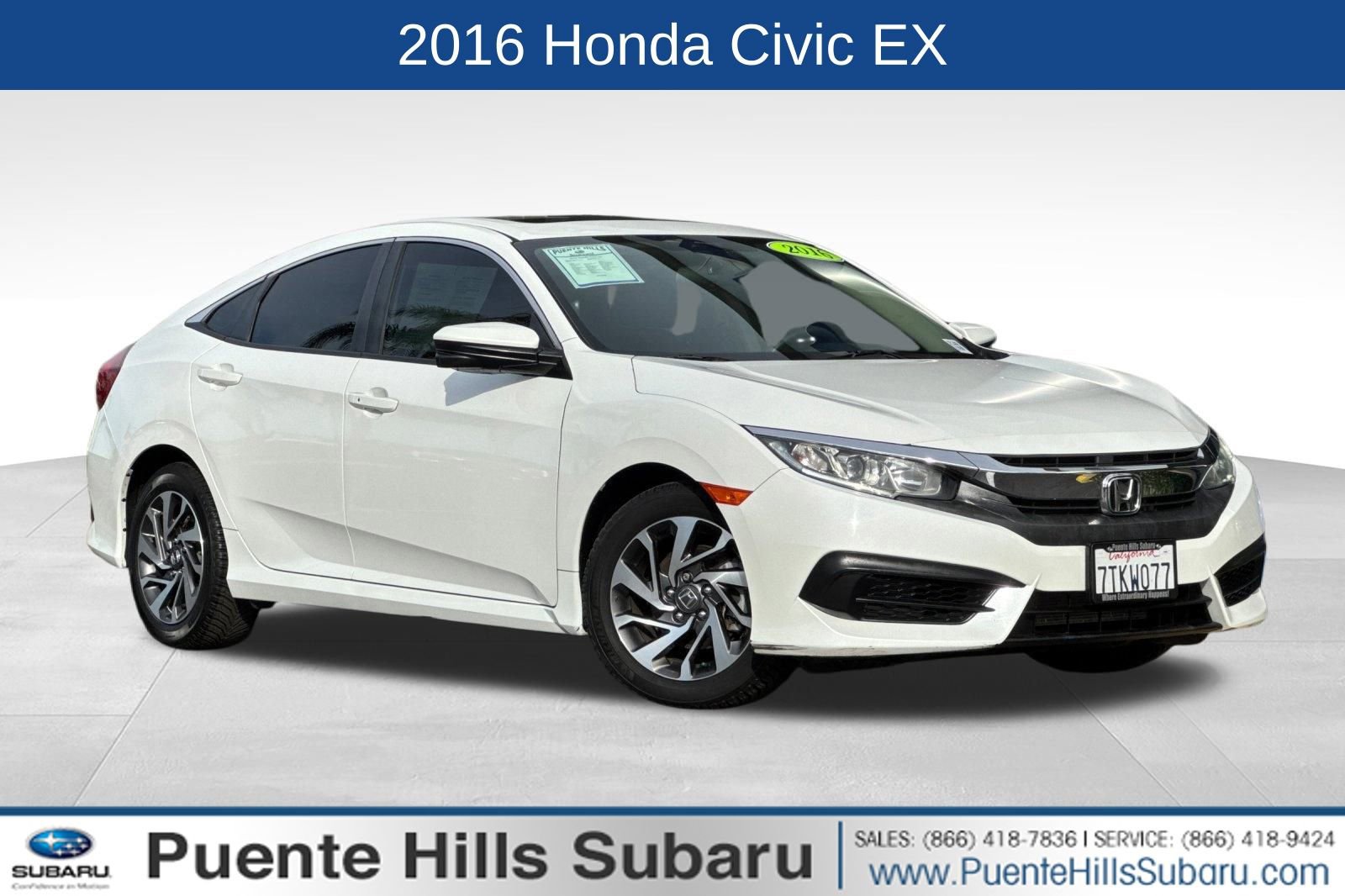 Used 2016 Honda Civic EX
