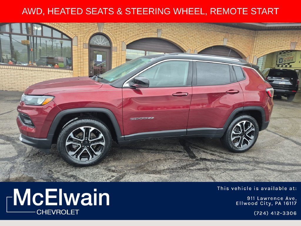 Used 2022 Jeep Compass Limited AWD/4WD image 12