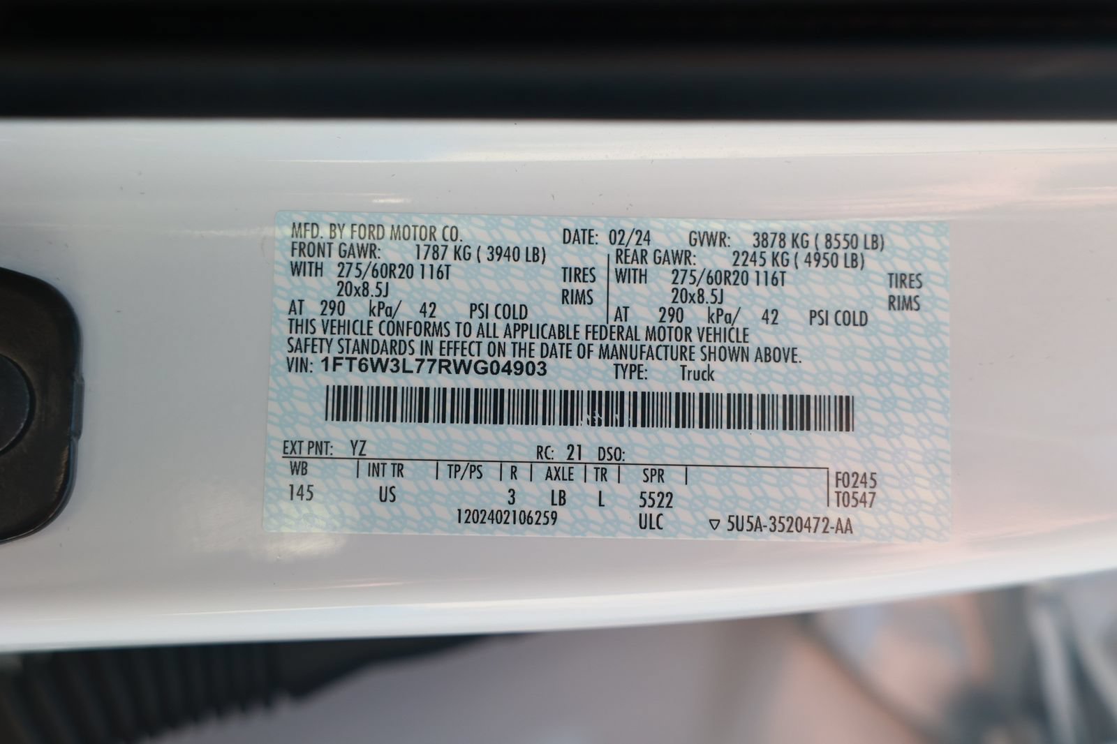 Used 2024 Ford F150 Lightning Flash AWD/4WD image 43