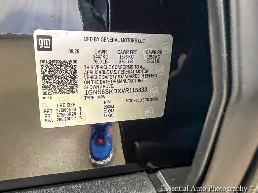 New 2027 Chevrolet Tahoe Premier w/ Sun And Tow Package AWD/4WD image 21