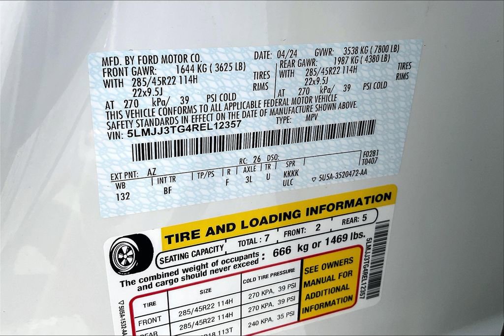 New 2024 Lincoln Navigator L Black Label image 13