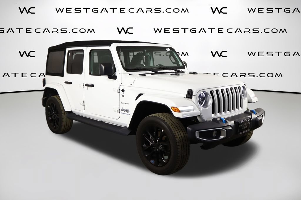 Used 2023 Jeep Wrangler Unlimited Sahara w/ Cold Weather Group AWD/4WD image 46