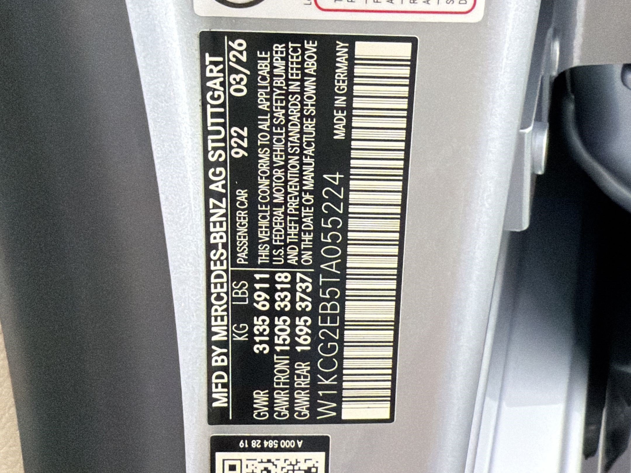 New 2026 Mercedes-Benz EQS 450+ 4MATIC Sedan image 20