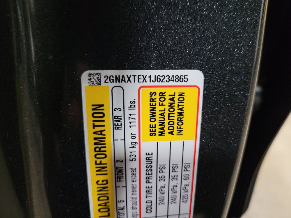 Used 2018 Chevrolet Equinox LT AWD/4WD image 33