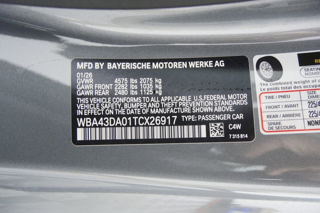 New 2026 BMW 430i Coupe w/ Parking Assistance Package RWD image 20