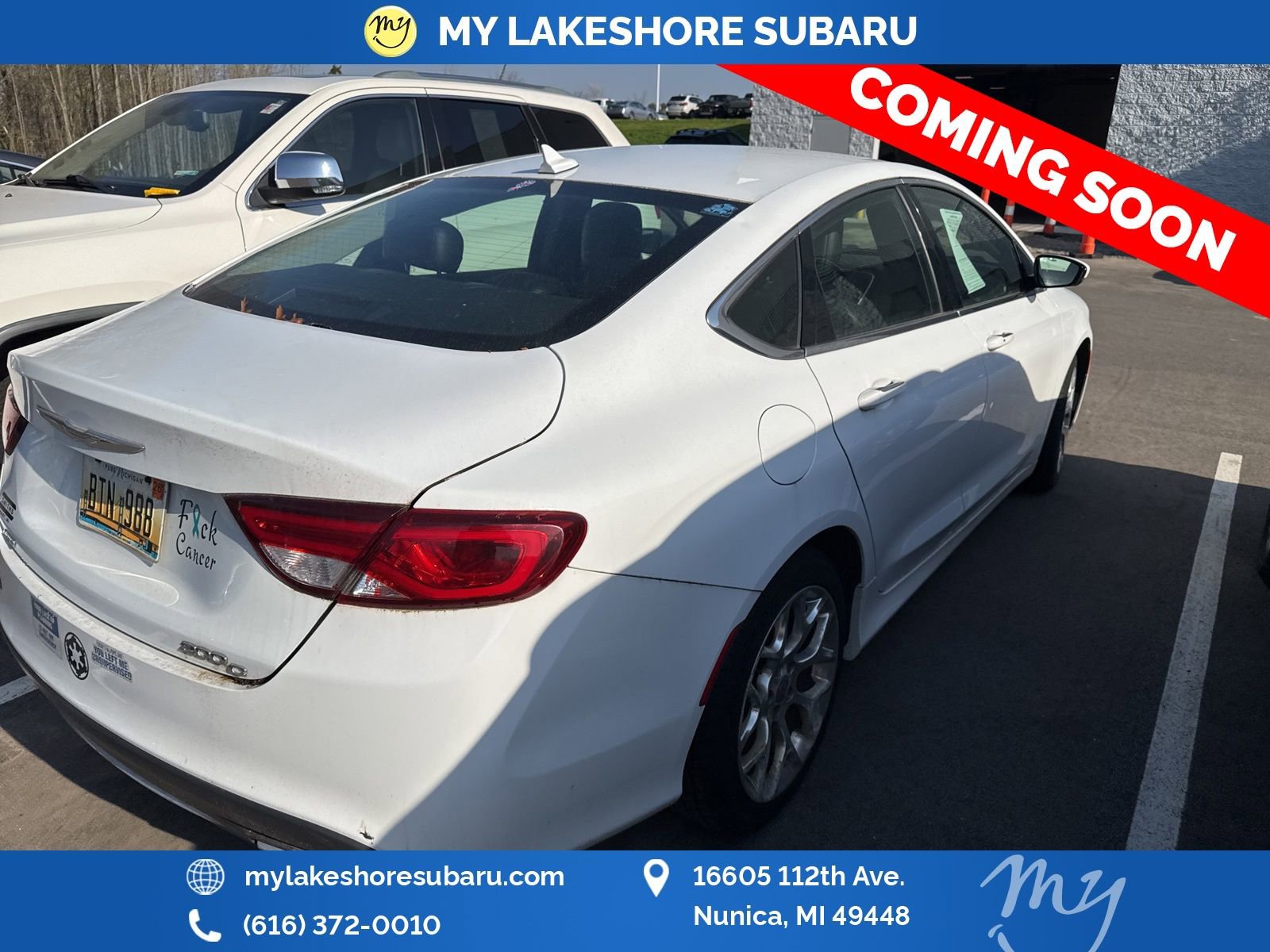 Used 2015 Chrysler 200 C w/ Navigation & Sound Group I AWD/4WD image 10