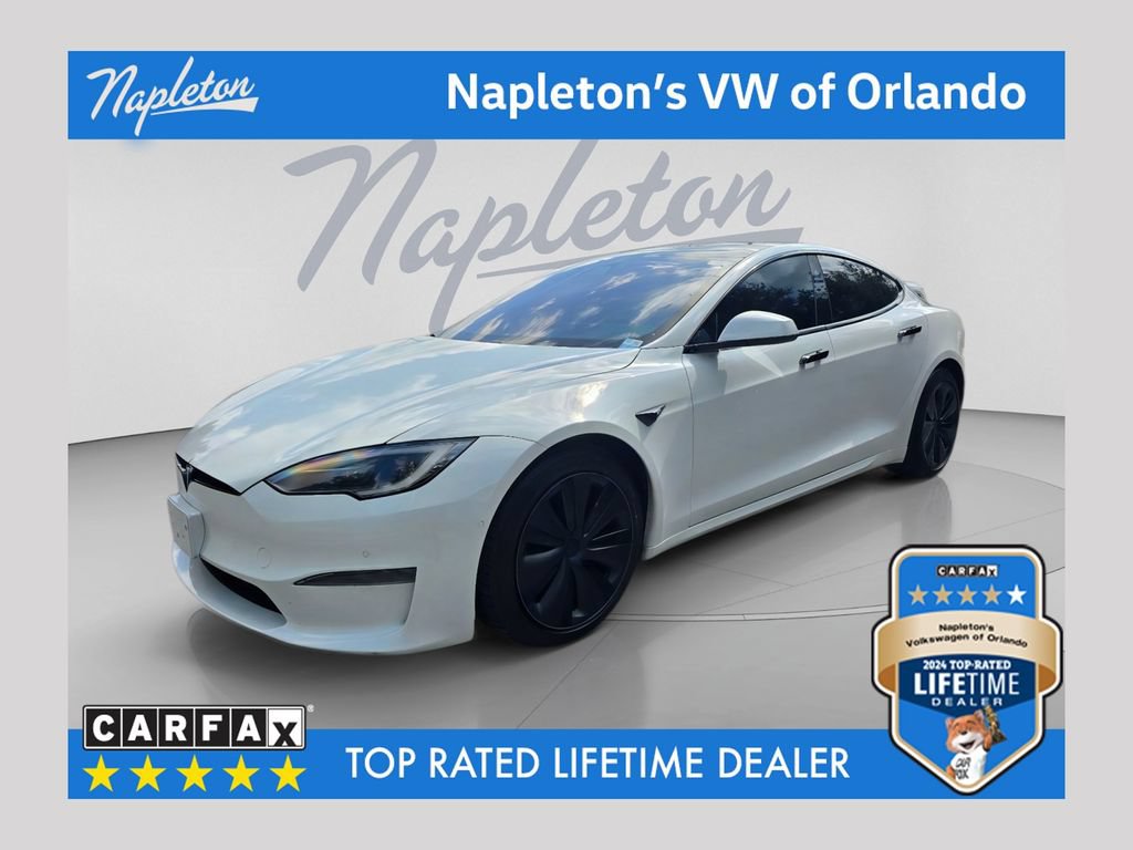 Used 2022 Tesla Model S Plaid AWD/4WD image 1