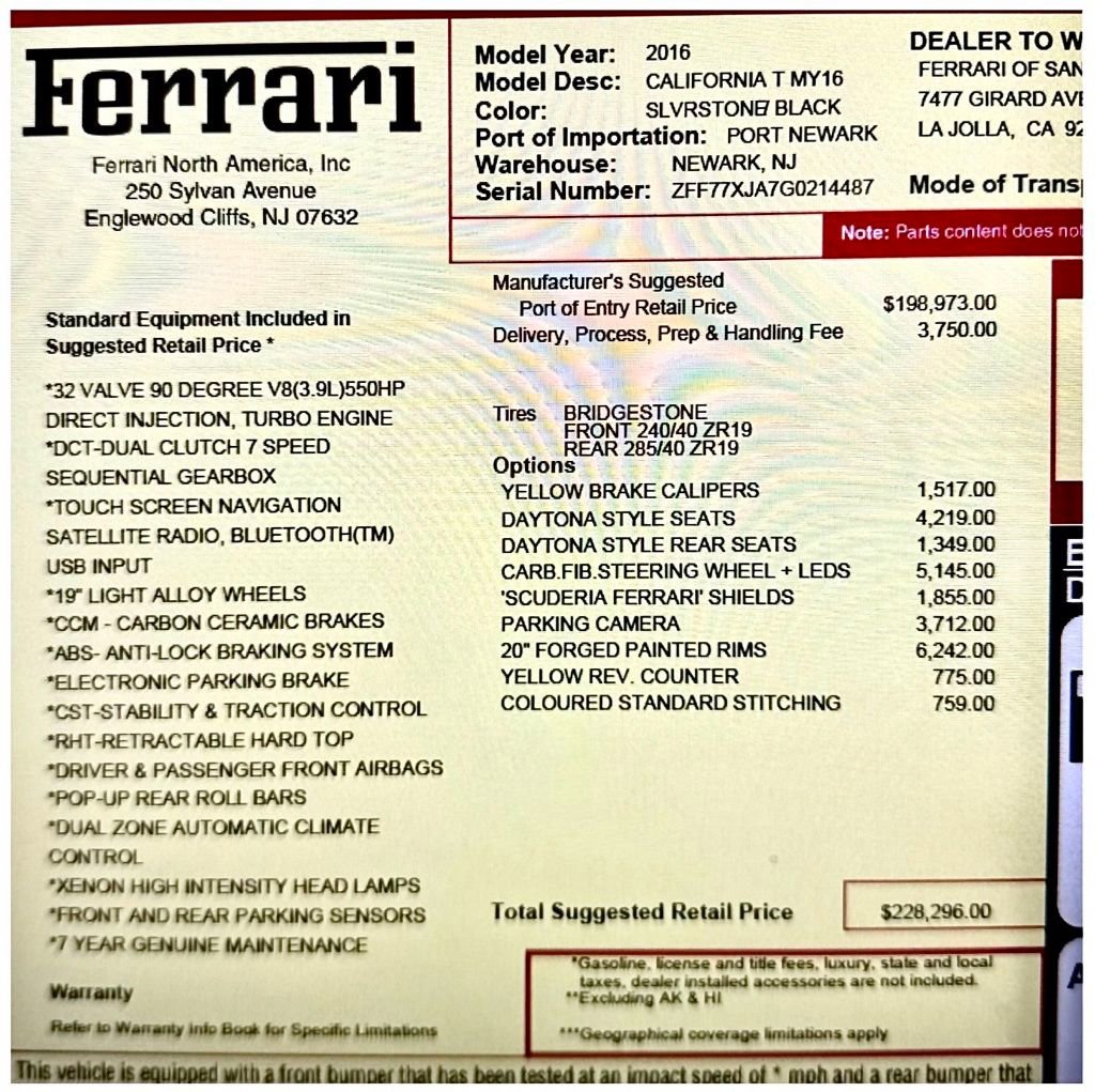 Used 2016 Ferrari California T image 33