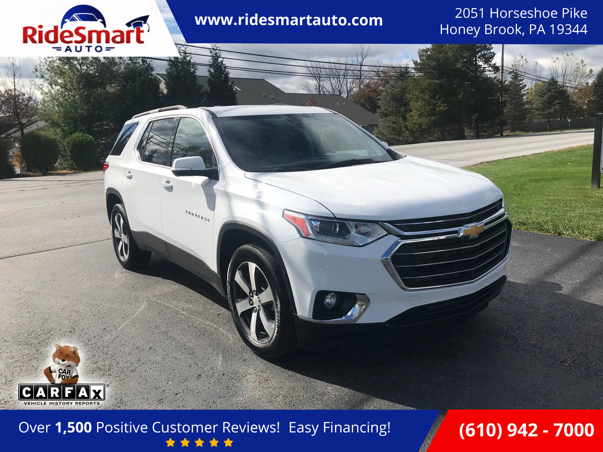 Used 2020 Chevrolet Traverse LT w/ LT Premium Package