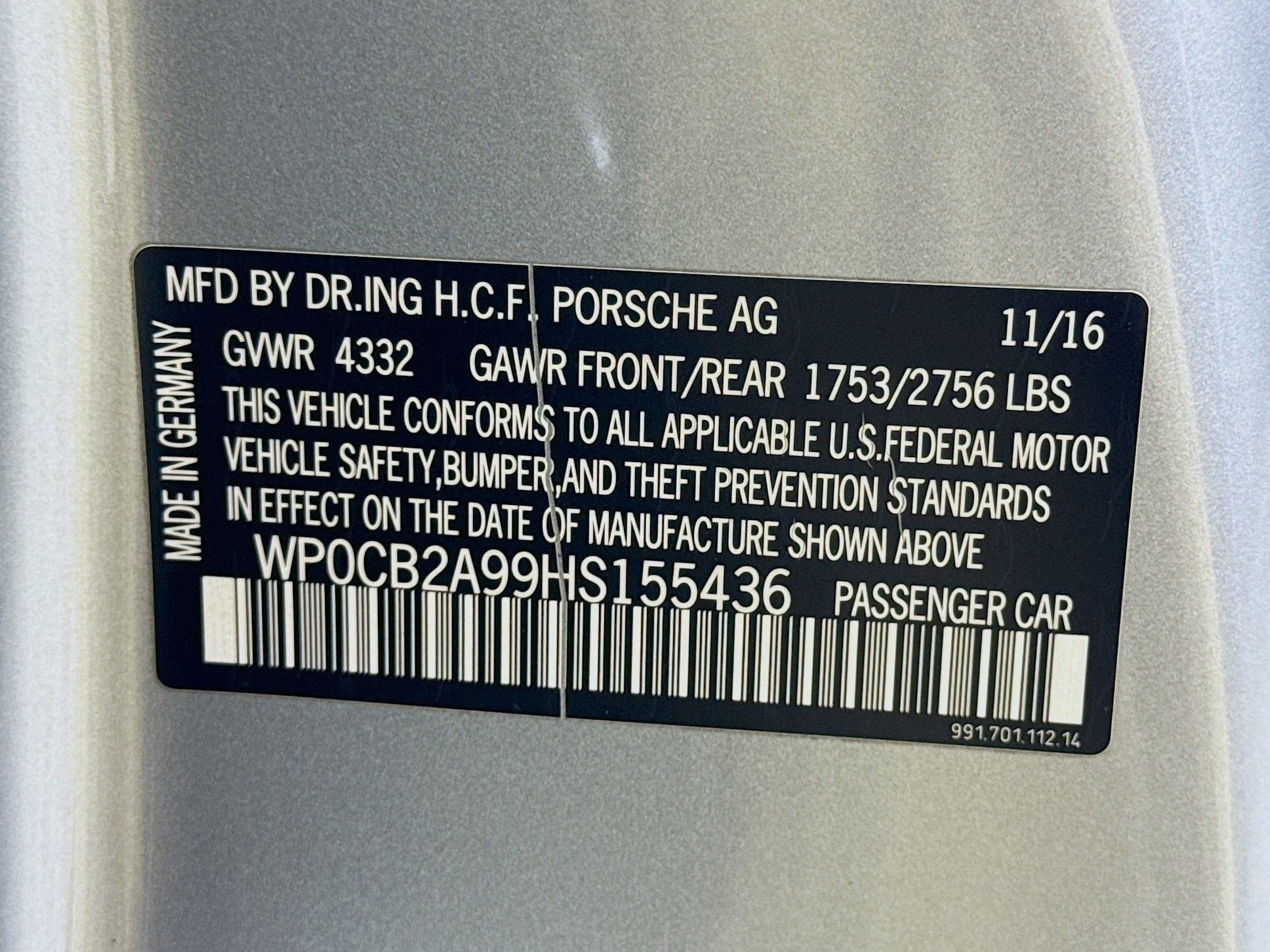 Certified 2017 Porsche 911 Carrera S RWD image 28