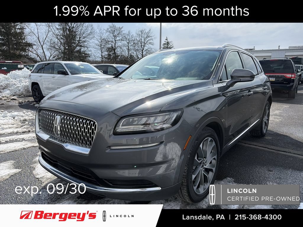 Certified 2023 Lincoln Nautilus Reserve w/ Luxury Package