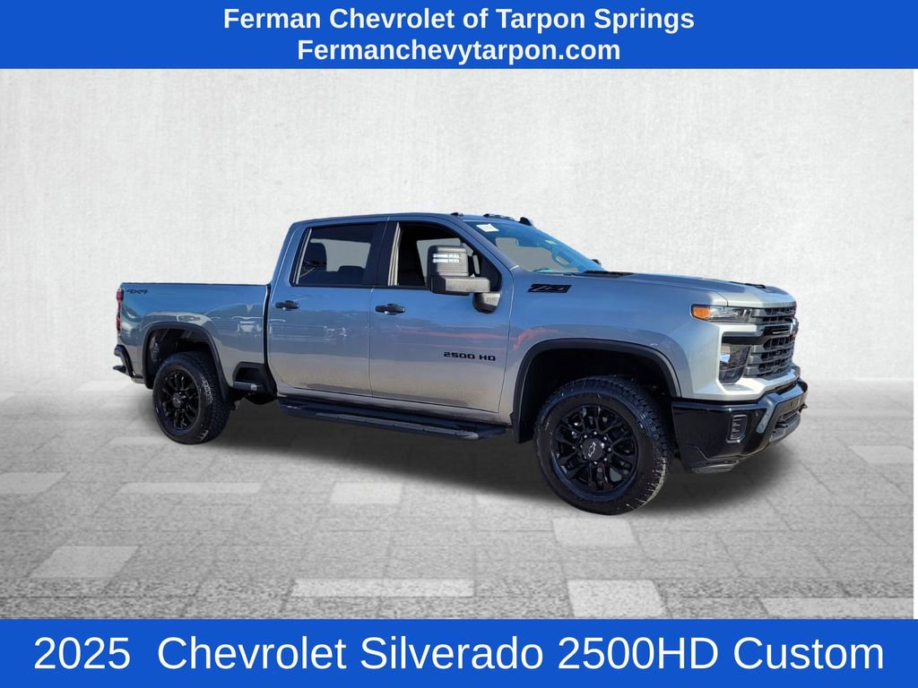 New 2025 Chevrolet Silverado 2500 Custom w/ Custom Value Package