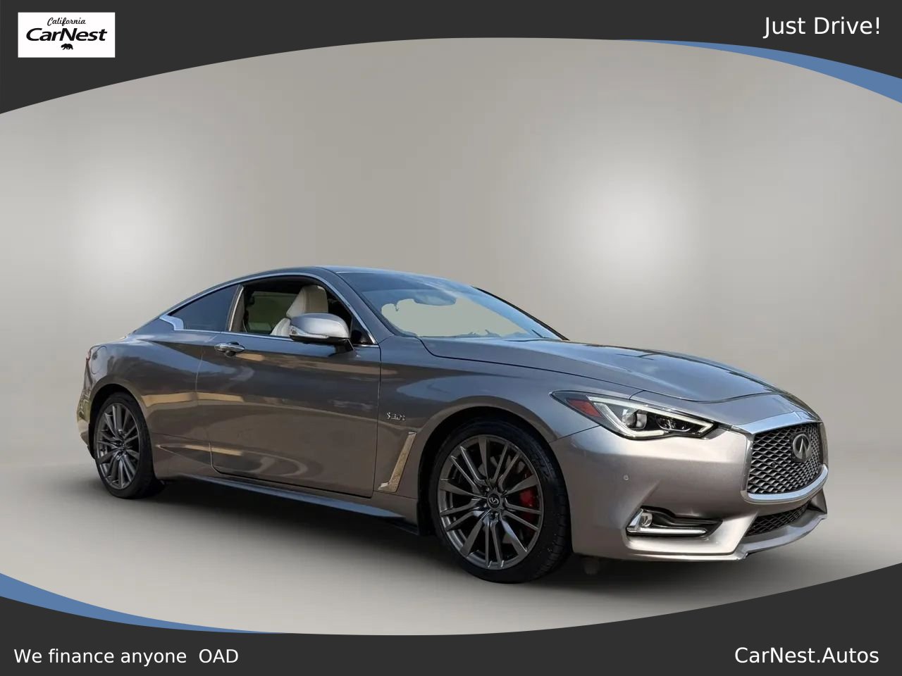 Used 2017 INFINITI Q60 Red Sport 400