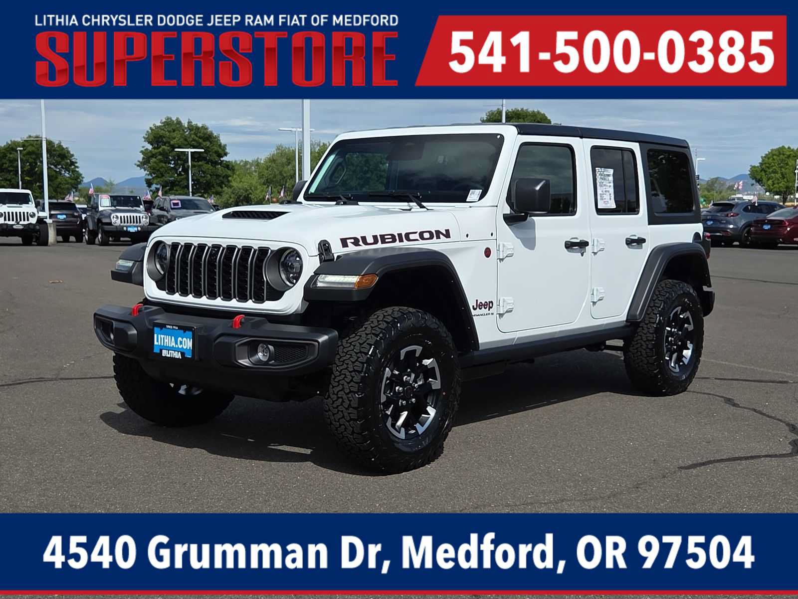 New 2026 Jeep Wrangler Unlimited Rubicon AWD/4WD image 1