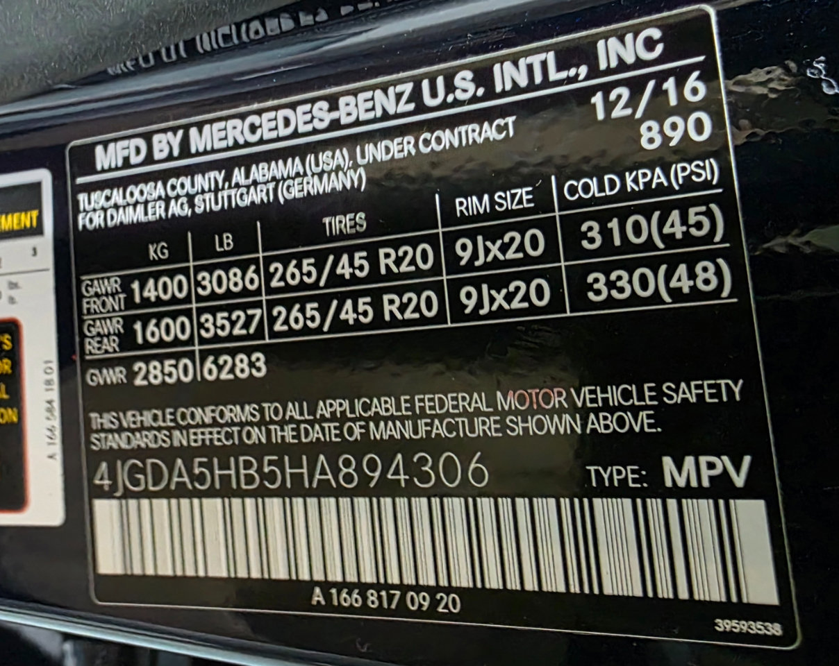 Used 2017 Mercedes-Benz GLE 350 GLE 350 4MATIC SUV image 40