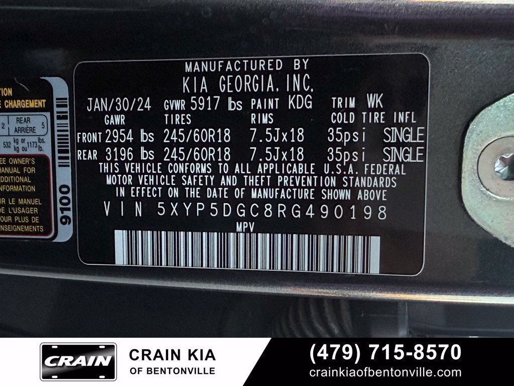 Certified 2024 Kia Telluride SX Prestige X-Pro AWD/4WD image 37