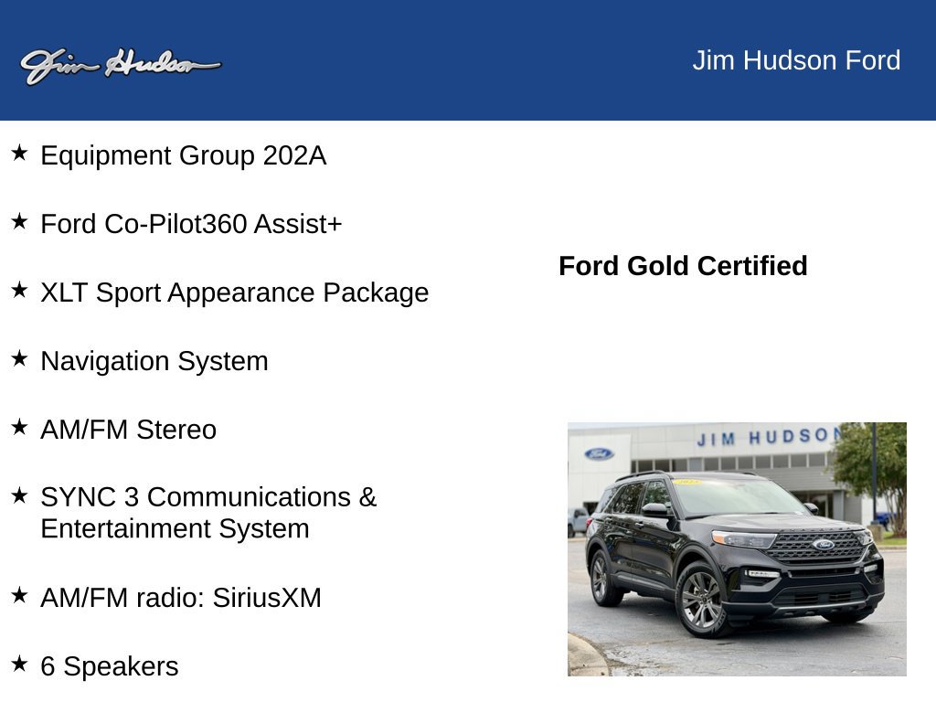 Used 2023 Ford Explorer XLT w/ Equipment Group 202A RWD image 12