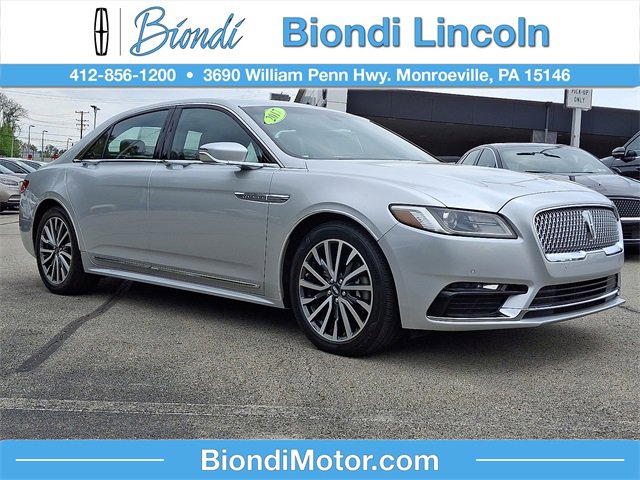 Used 2017 Lincoln Continental Select