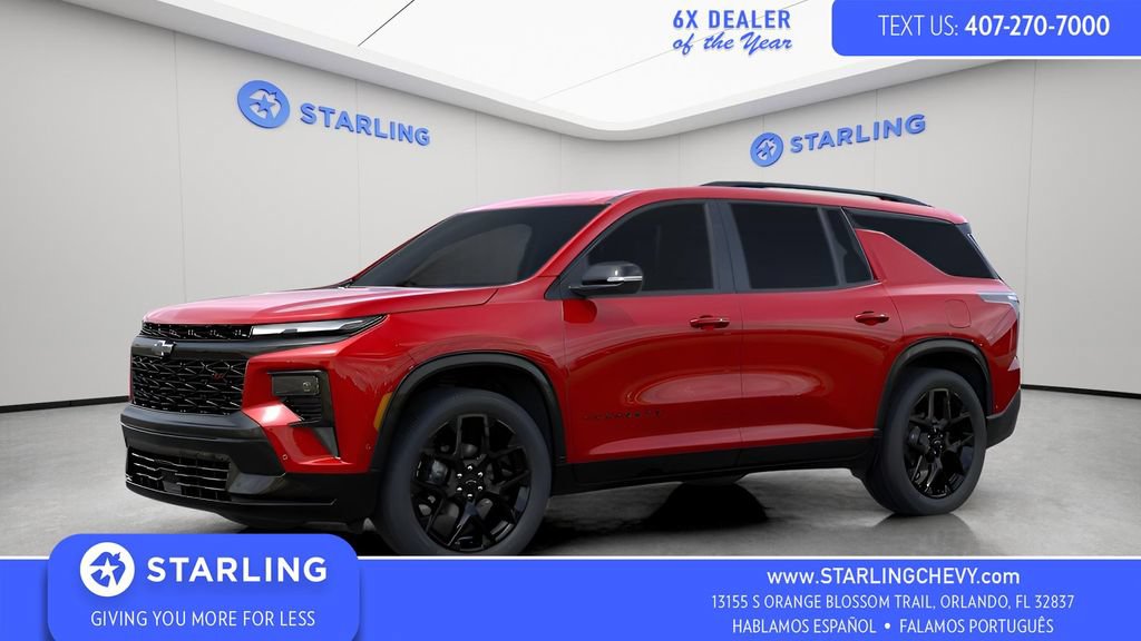 New 2026 Chevrolet Traverse RS