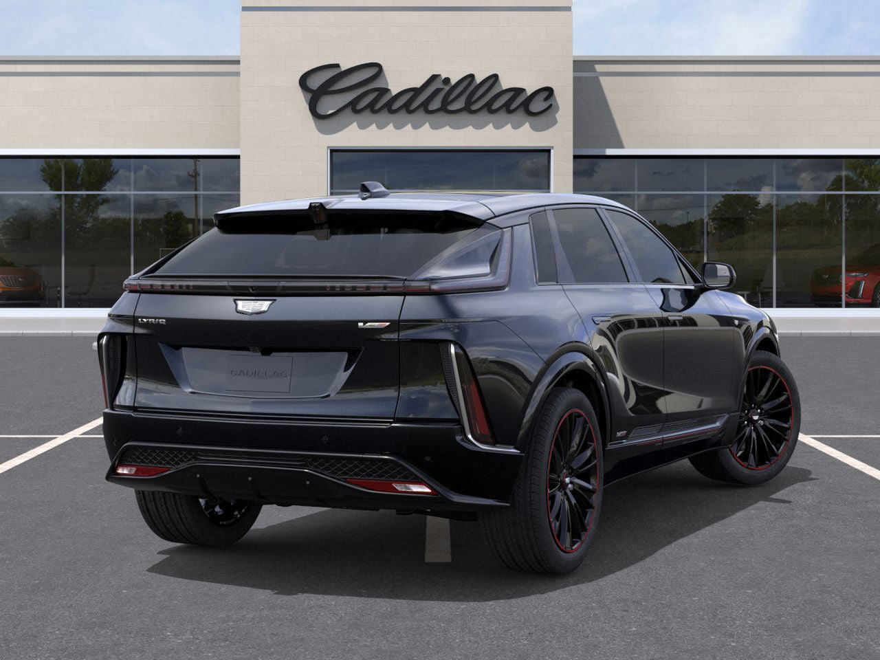 New 2026 Cadillac Lyriq V w/ LPO, Red Accent Package AWD/4WD image 4