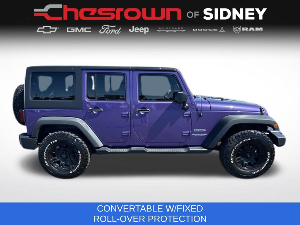 Used 2018 Jeep Wrangler Unlimited Sport w/ Connectivity Group AWD/4WD image 4