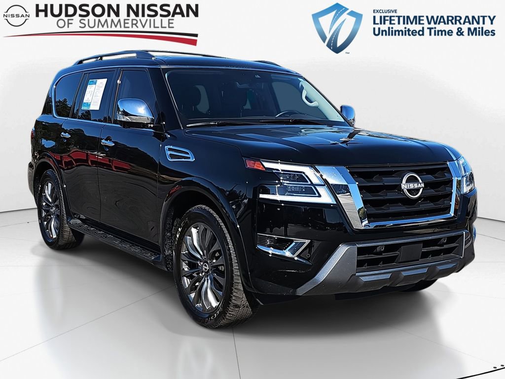 Used 2024 Nissan Armada Platinum w/ Captain's Chairs Package