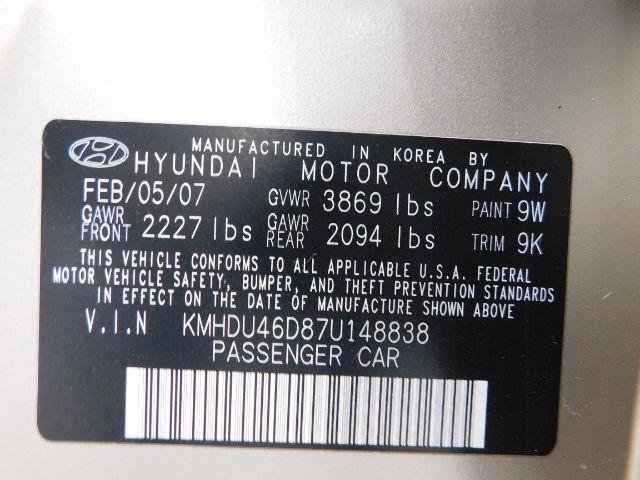 Used 2007 Hyundai Elantra GLS image 21