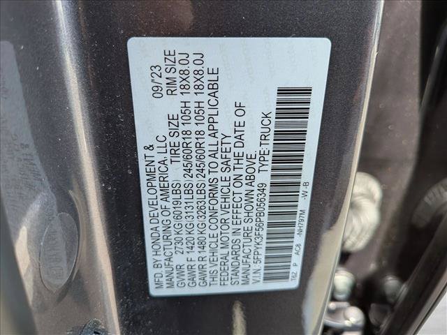 Certified 2023 Honda Ridgeline RTL image 22