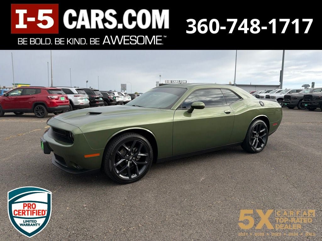 Used 2022 Dodge Challenger SXT w/ Blacktop Package