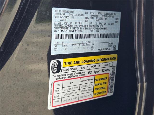New 2027 Ford Expedition Platinum w/ Driver's Package RWD image 18