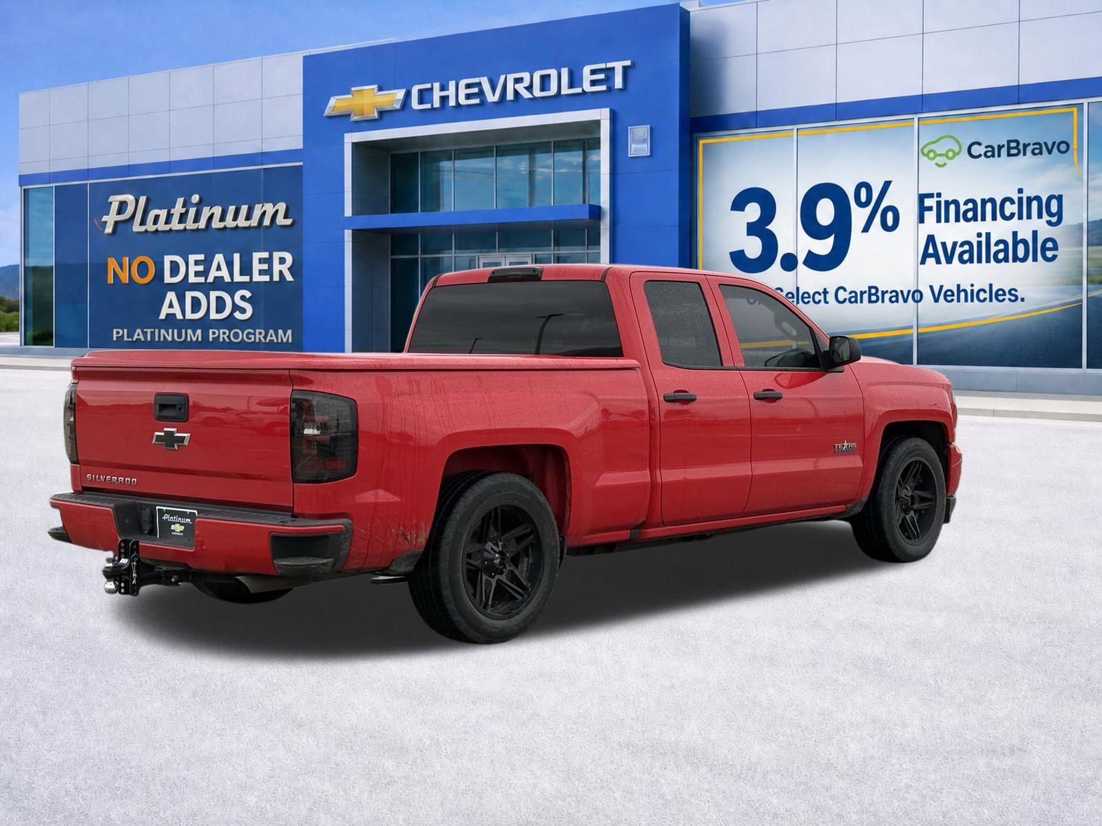 Used 2018 Chevrolet Silverado 1500 Custom w/ Texas Edition RWD image 7