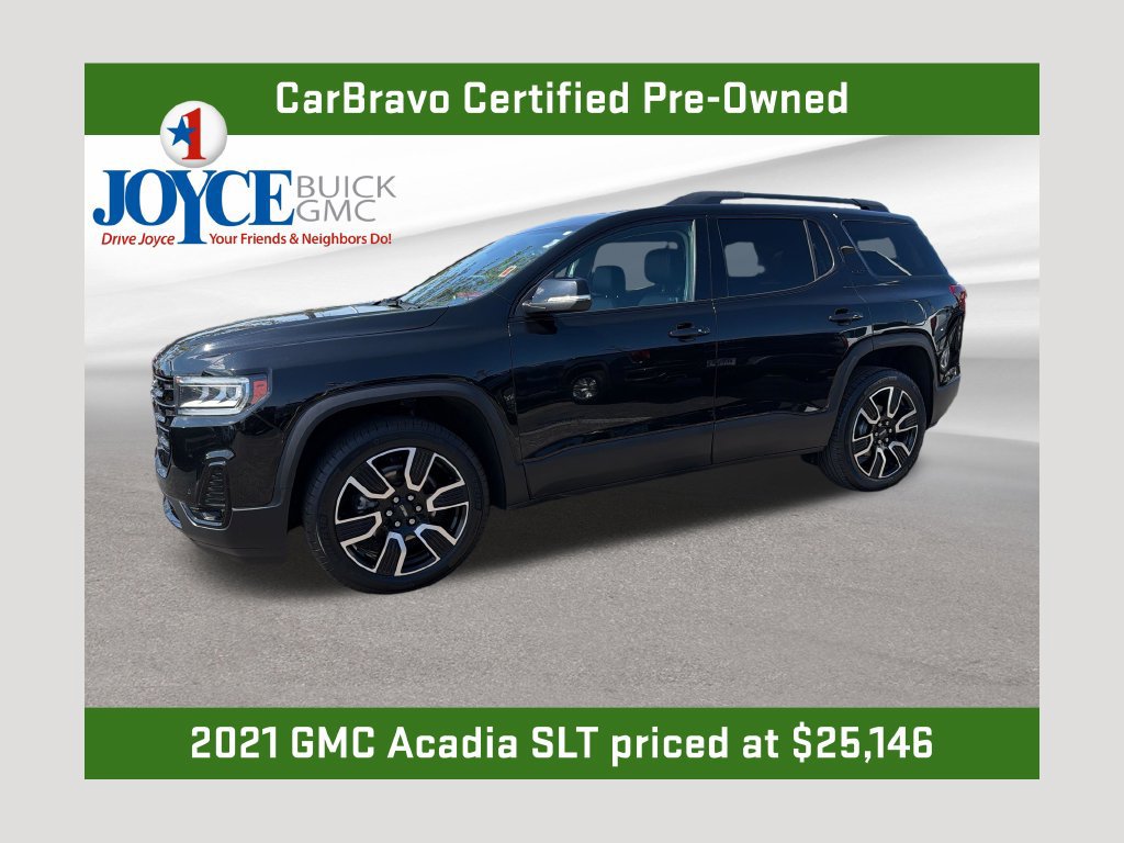 Certified 2021 GMC Acadia SLT w/ Elevation Edition