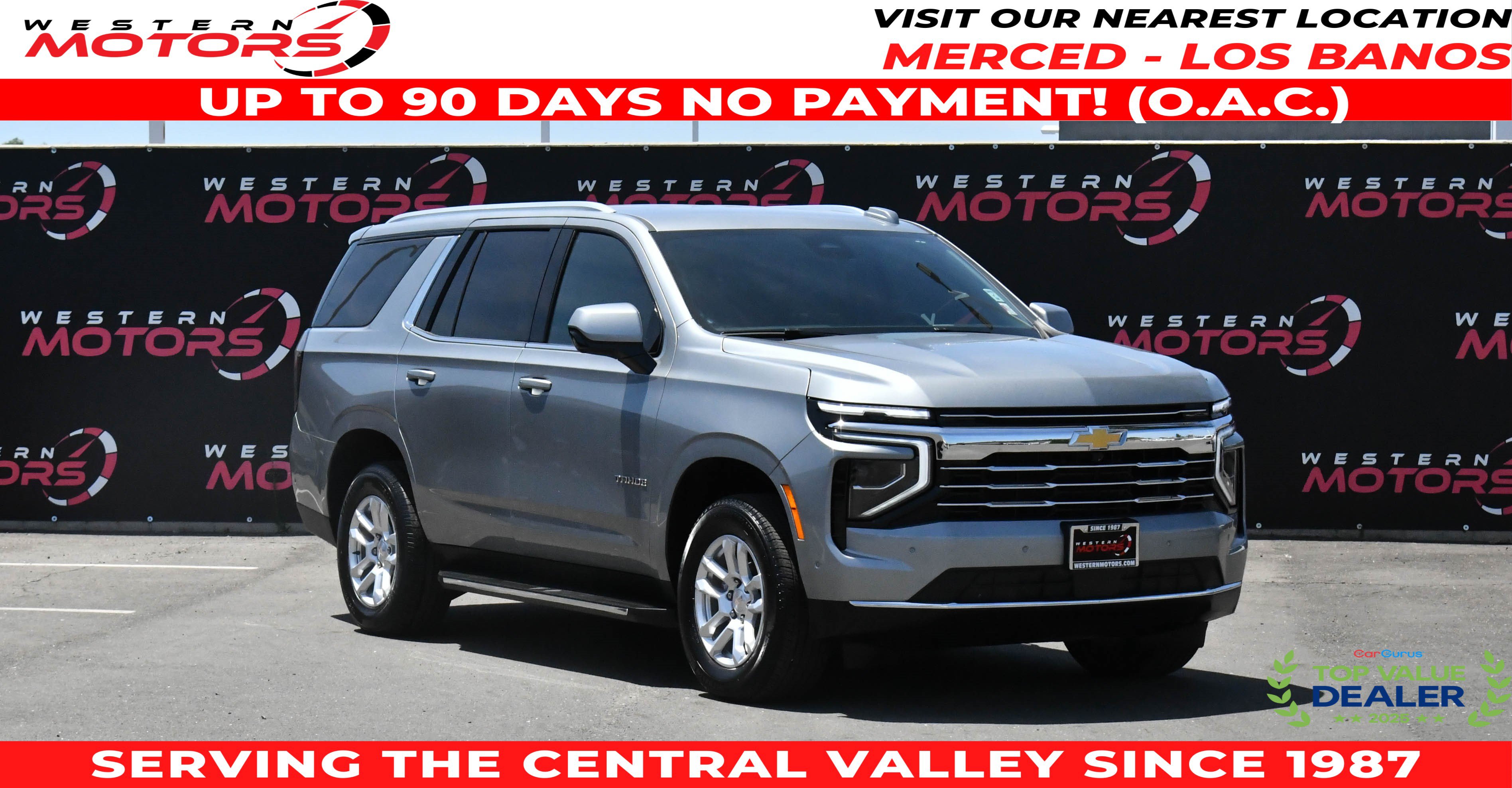 Used 2025 Chevrolet Tahoe LT AWD/4WD image 1