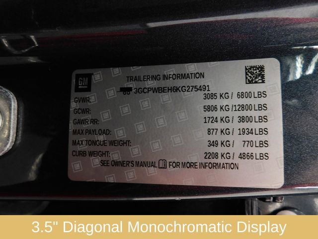 Used 2019 Chevrolet Silverado 1500 Custom w/ Trailering Package image 29