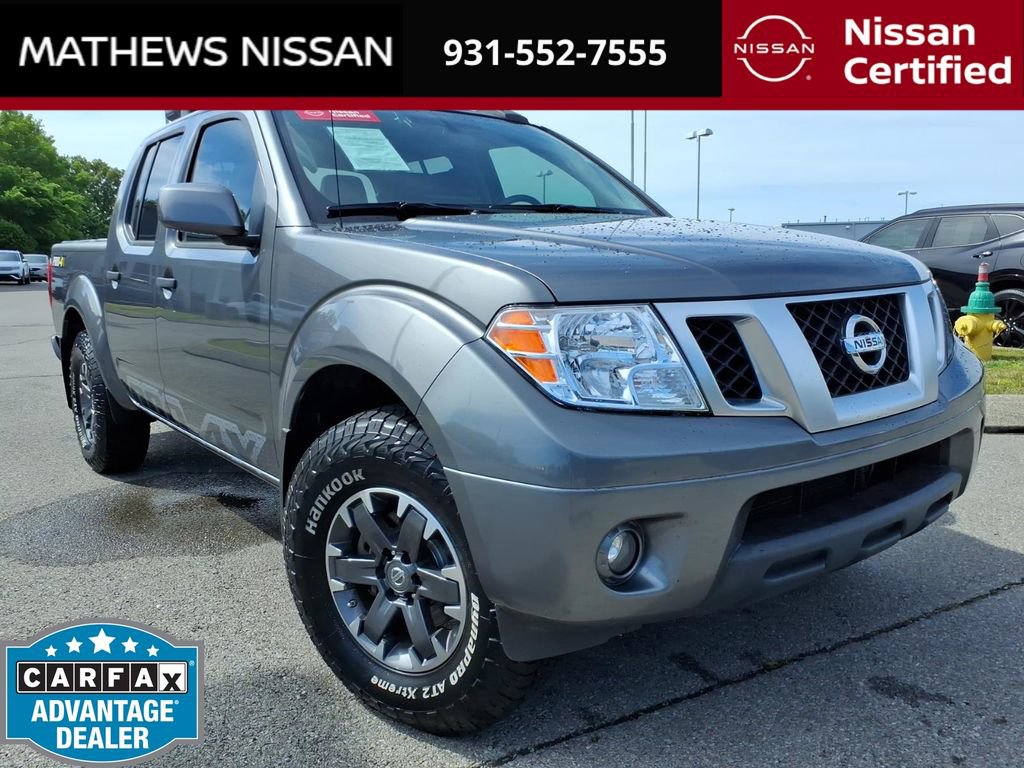 Certified 2018 Nissan Frontier PRO-4X w/ Pro-4x Luxury Package