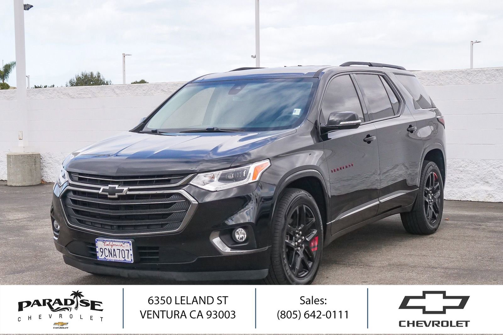 Used 2019 Chevrolet Traverse Premier w/ Redline Edition