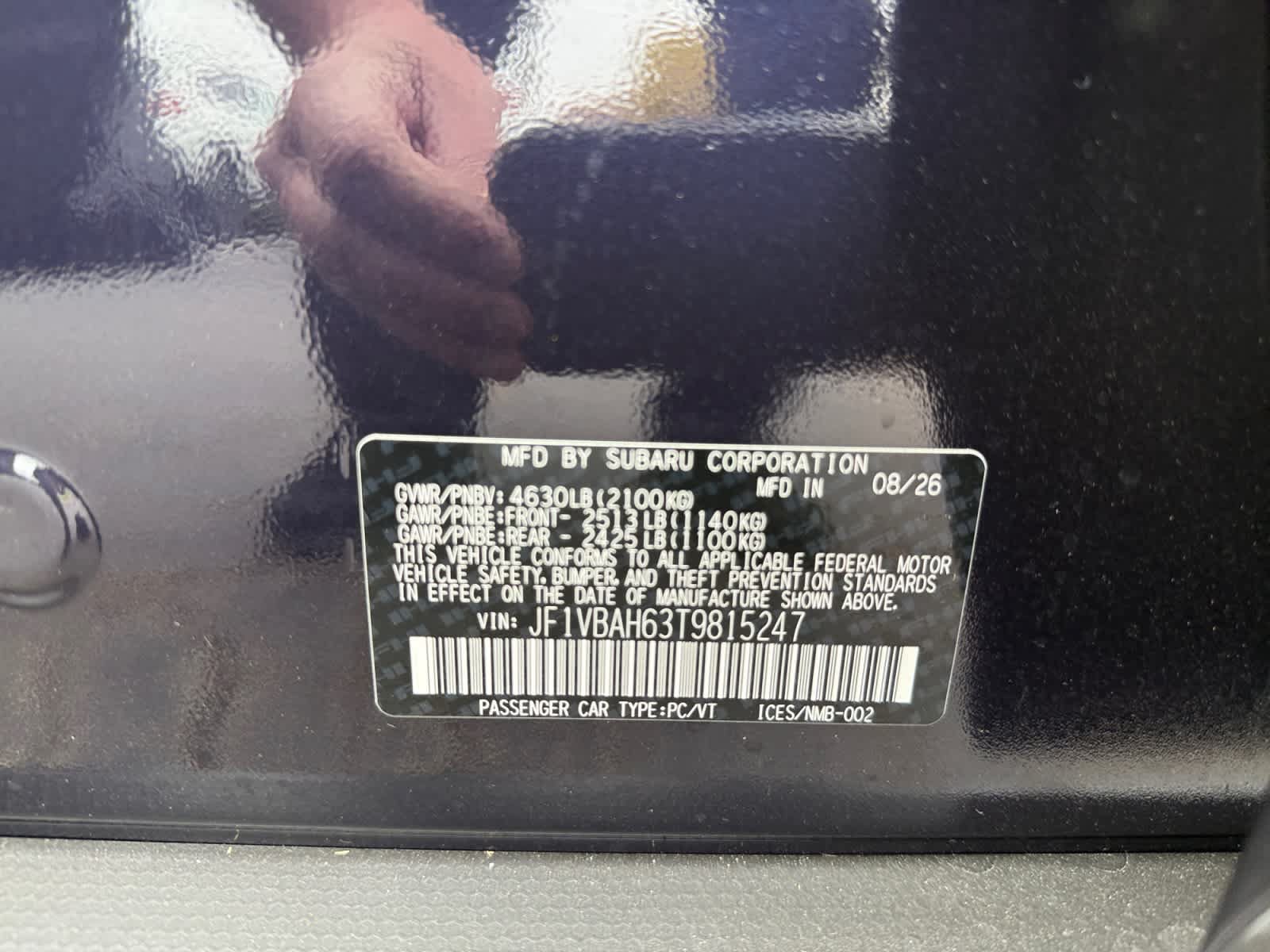 New 2026 Subaru WRX Premium AWD/4WD image 25