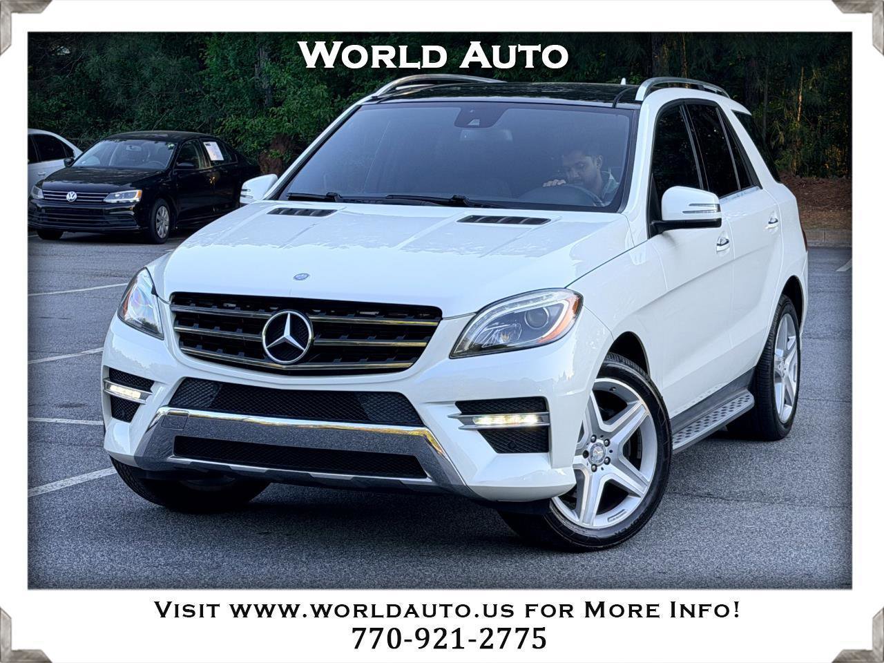 Used 2015 Mercedes-Benz ML 350 2WD