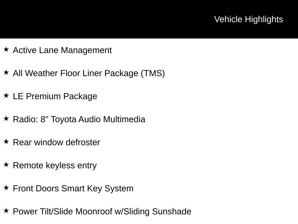 Used 2023 Toyota Corolla LE w/ LE Premium Package image 33