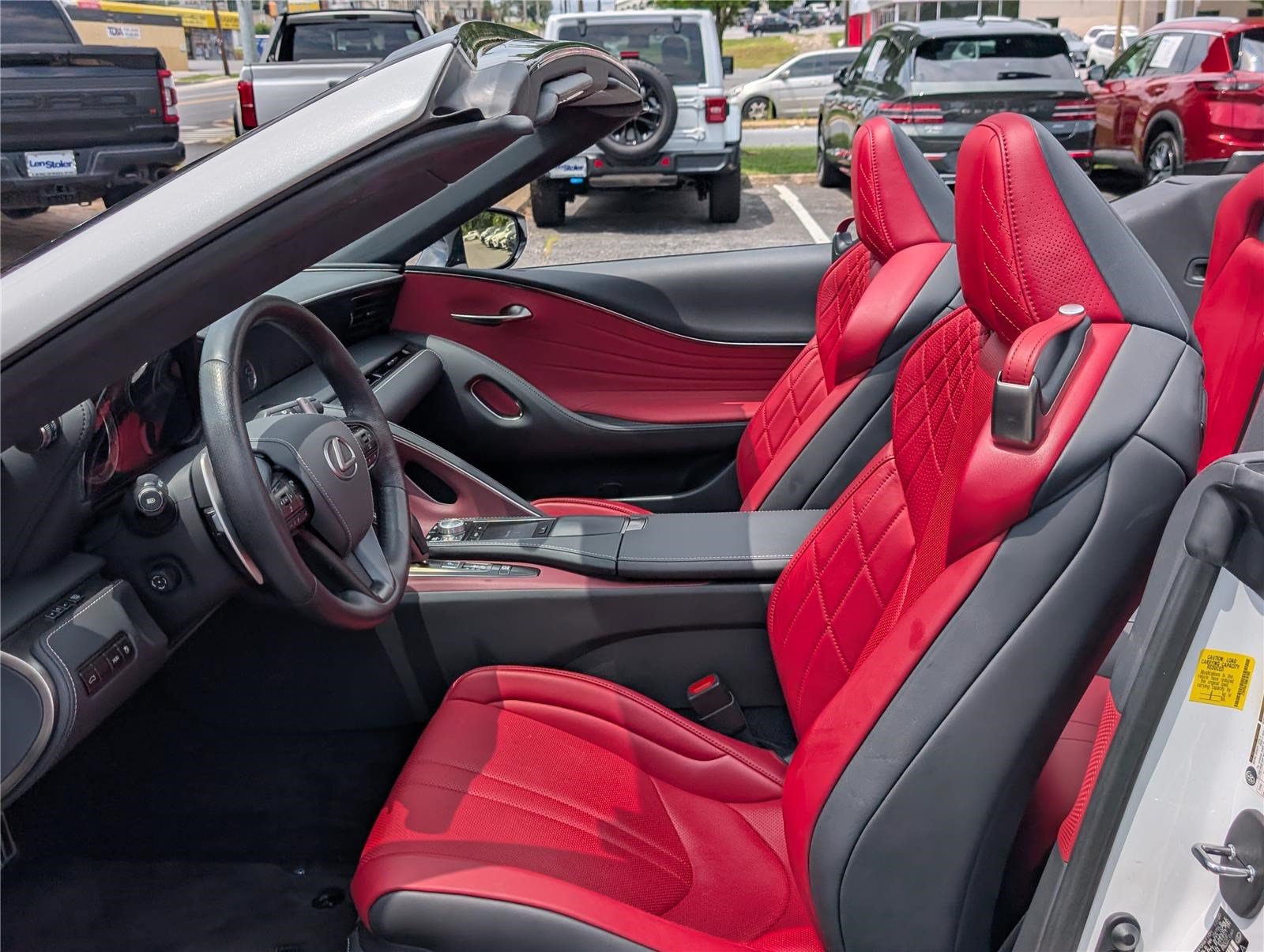 Certified 2021 Lexus LC 500 Convertible w/ Touring Package RWD image 14