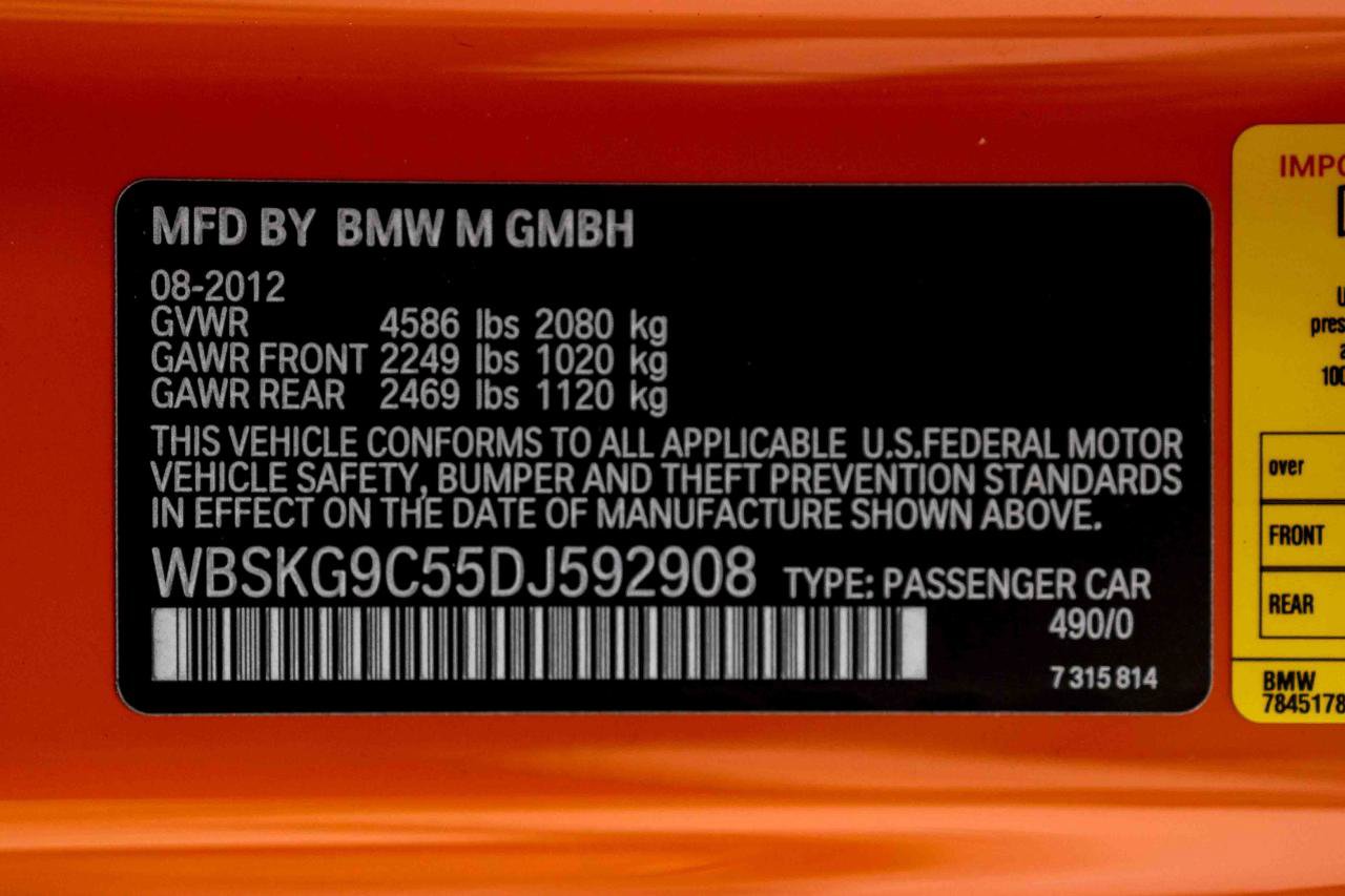 Used 2013 BMW M3 Coupe RWD image 89