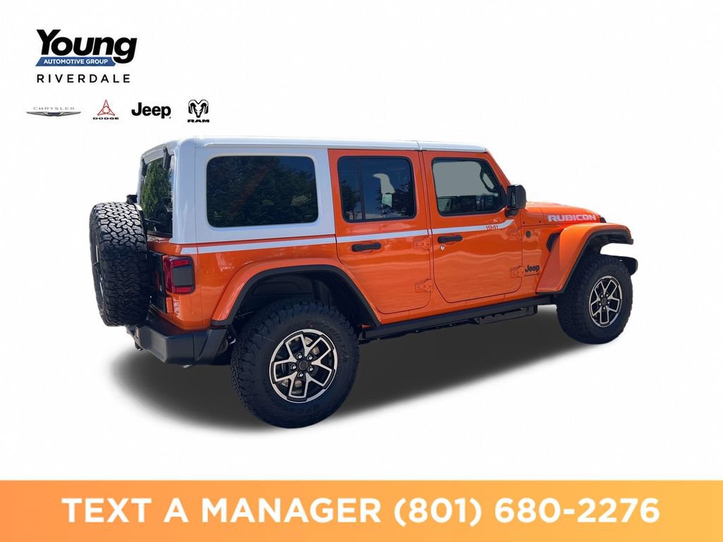 New 2026 Jeep Wrangler Unlimited Rubicon w/ Whitecap Package AWD/4WD image 5