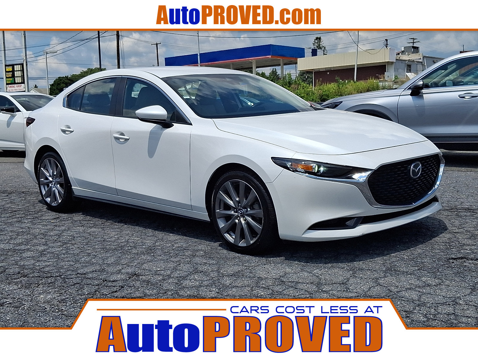 Used 2019 MAZDA MAZDA3 Sedan w/ Preferred Package FWD image 1