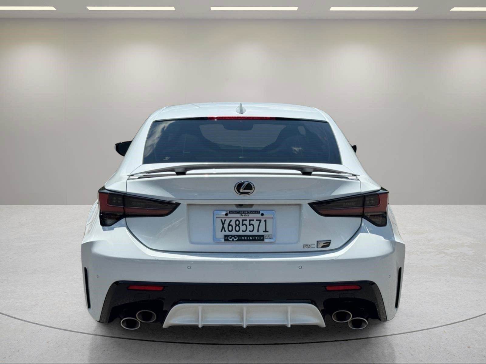 Used 2022 Lexus RC F w/ Premium Package RWD image 4