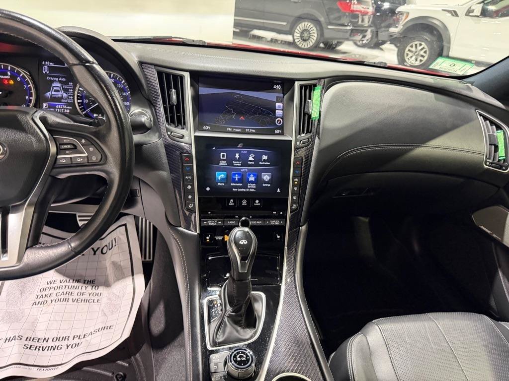 Used 2018 INFINITI Q60 Red Sport 400 w/ Pro Active Package AWD/4WD image 19